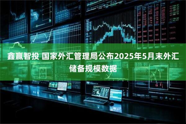 鑫赢智投 国家外汇管理局公布2025年5月末外汇储备规模数据