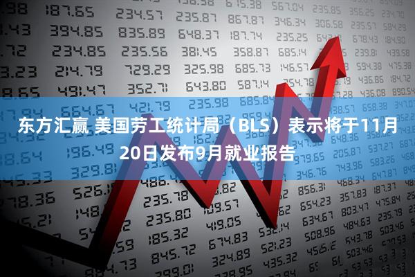 东方汇赢 美国劳工统计局（BLS）表示将于11月20日发布9月就业报告